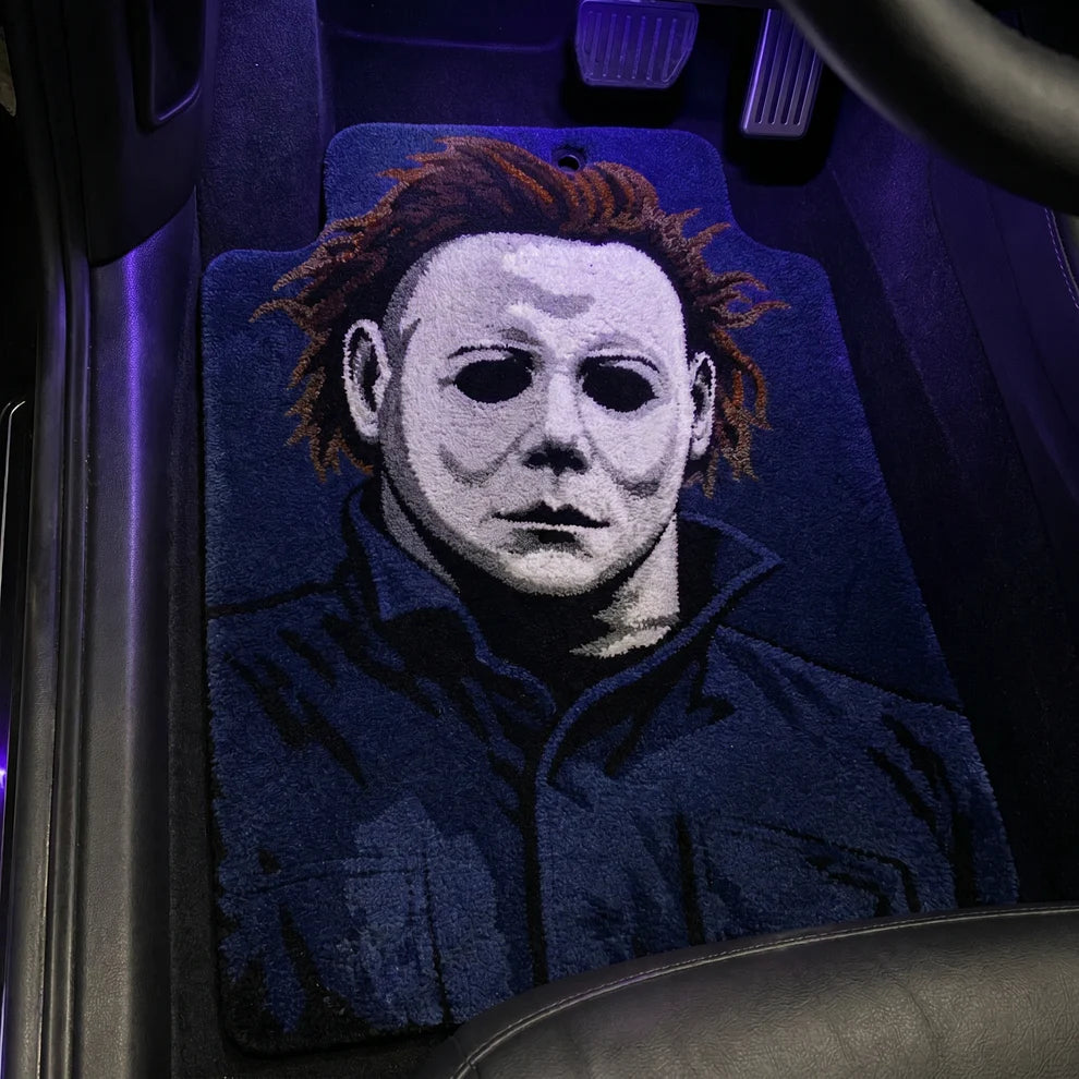 Horror themed car mats